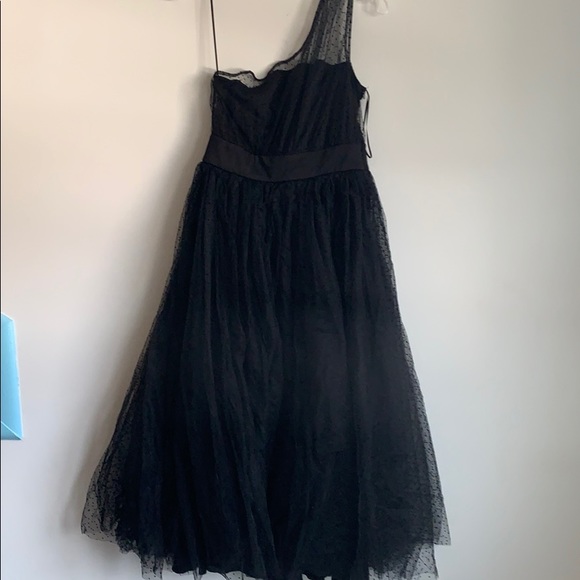 One Shoulder tulle dress - Picture 4 of 5